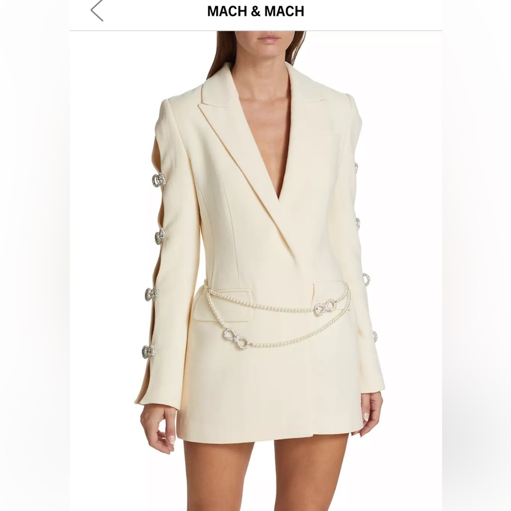 Mach and Mach Blazer Dress. Worn once! Perfect for Wedding Events!